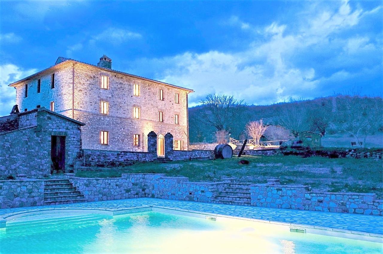 Campo Al Vento - Country Farm Villa Monte Castello di Vibio Kültér fotó