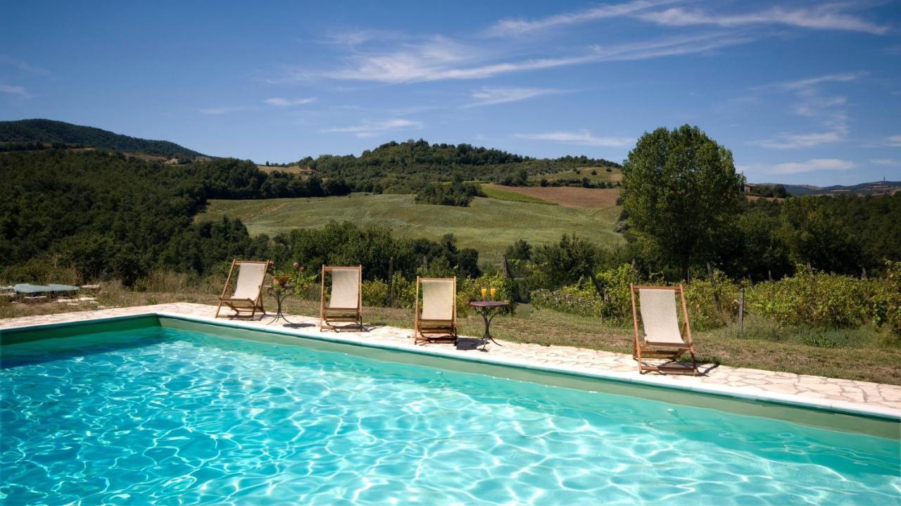 Campo Al Vento - Country Farm Villa Monte Castello di Vibio Kültér fotó